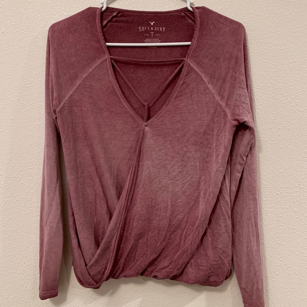 🌻4 for $25🌻American Eagle Cross Over Blouse